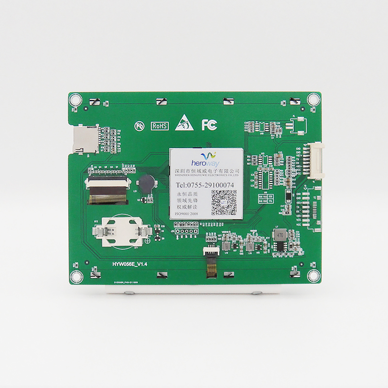 HYW056E02 5.6寸232工业串口显示屏兼容迪文