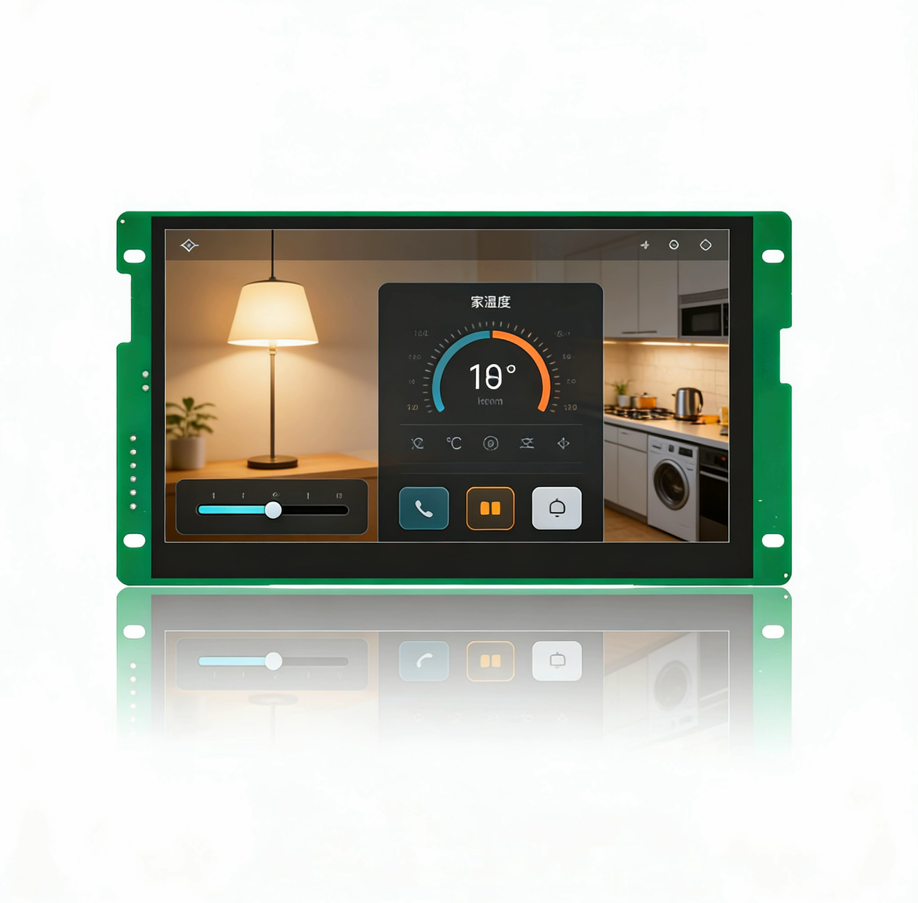 HYW070FF 7寸485modbus高性能电容车载串口屏 支持WiFi
