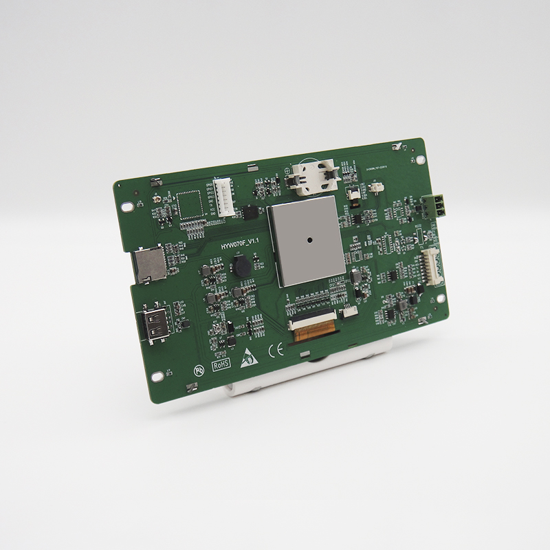 HYW070F 带电容触摸 通信支持RS232/TTL/485 音频播放